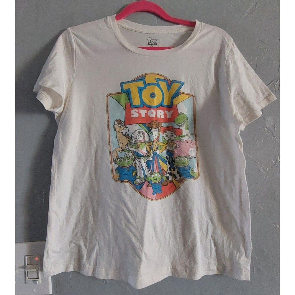 Vintage TOY  STORY 4 Disney  T Shirt Women's 2XL,Comfort, 18 Inch Of Armp To Arm